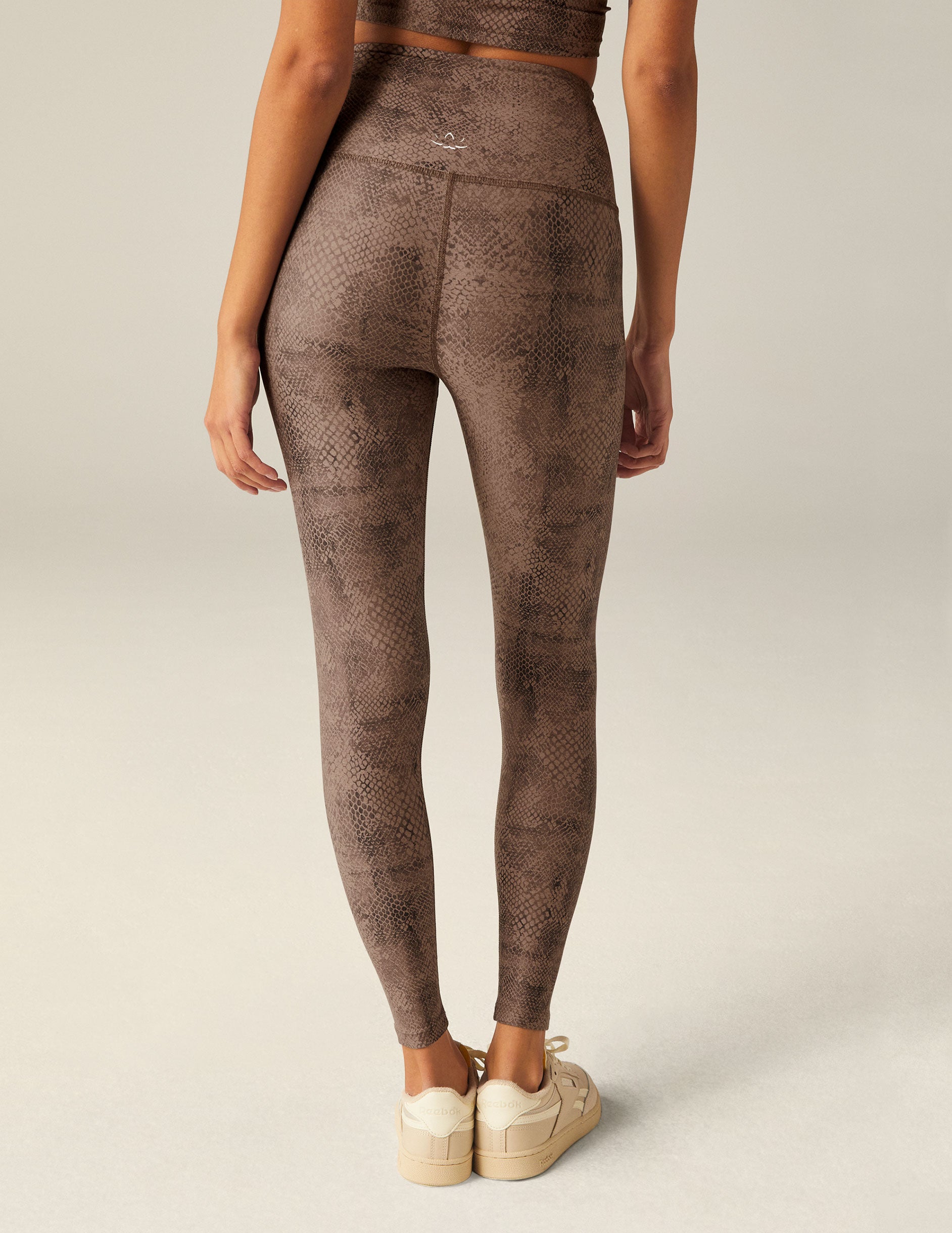 Thumbnail of Neutral Snakeskin SoftMark High Waisted Midi Legging