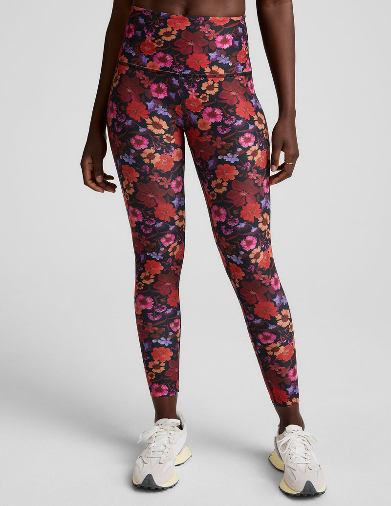 Summer Bouquet SoftMark High Waisted Midi Legging