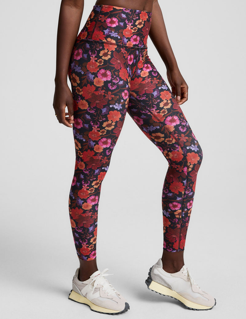 Summer Bouquet SoftMark High Waisted Midi Legging