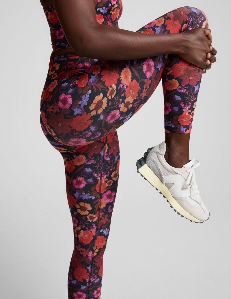 Summer Bouquet SoftMark High Waisted Midi Legging