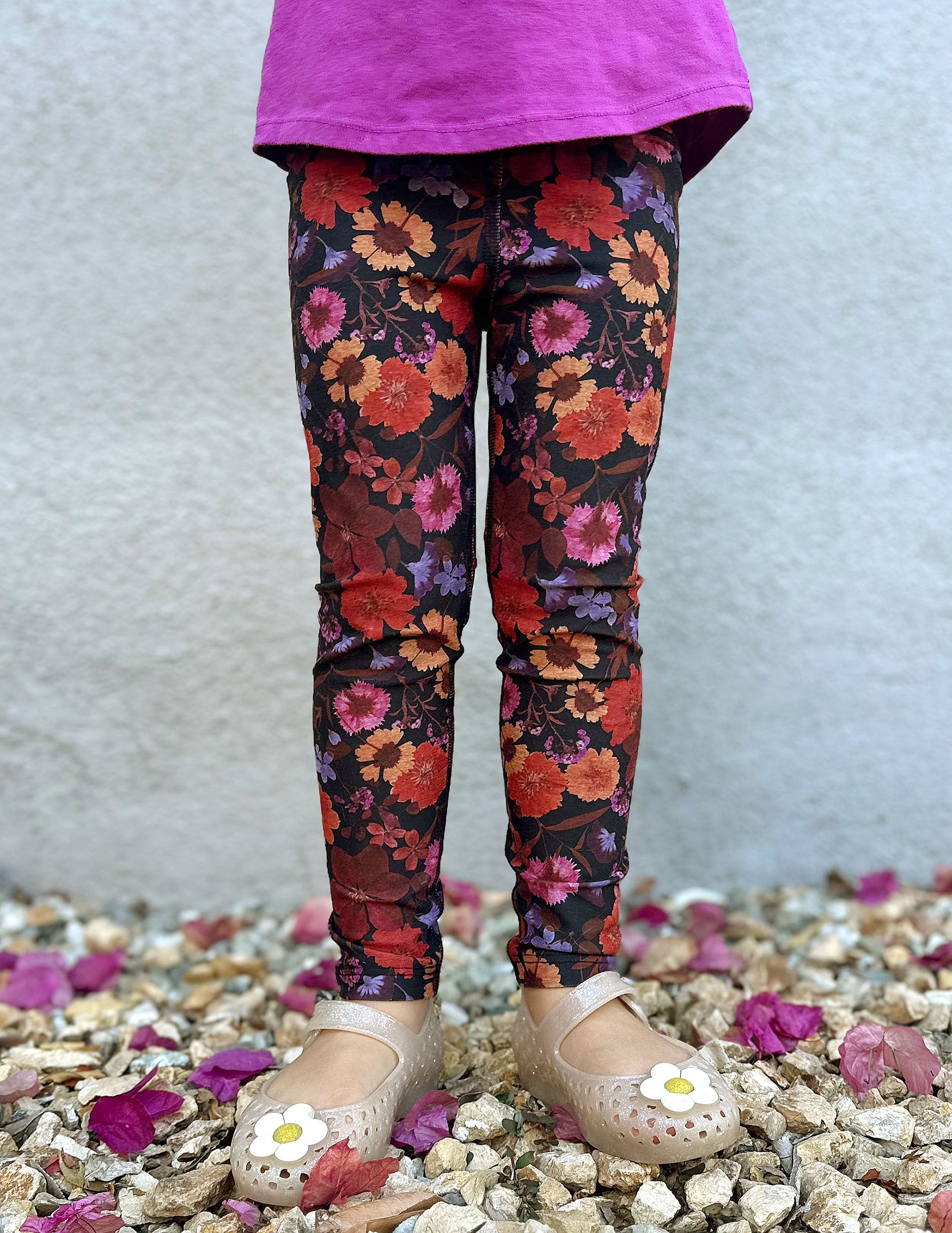 Summer Bouquet SoftMark Toddler Legging