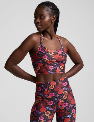 Summer Bouquet SoftMark Slim Racerback High Cropped Tank
