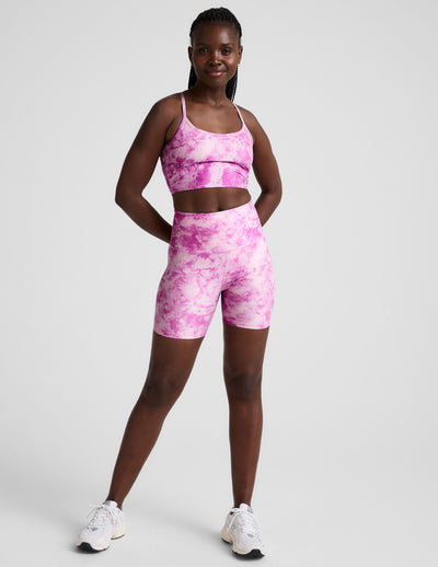 Sunset Violet Icedye SoftMark Keep Pace Biker Short