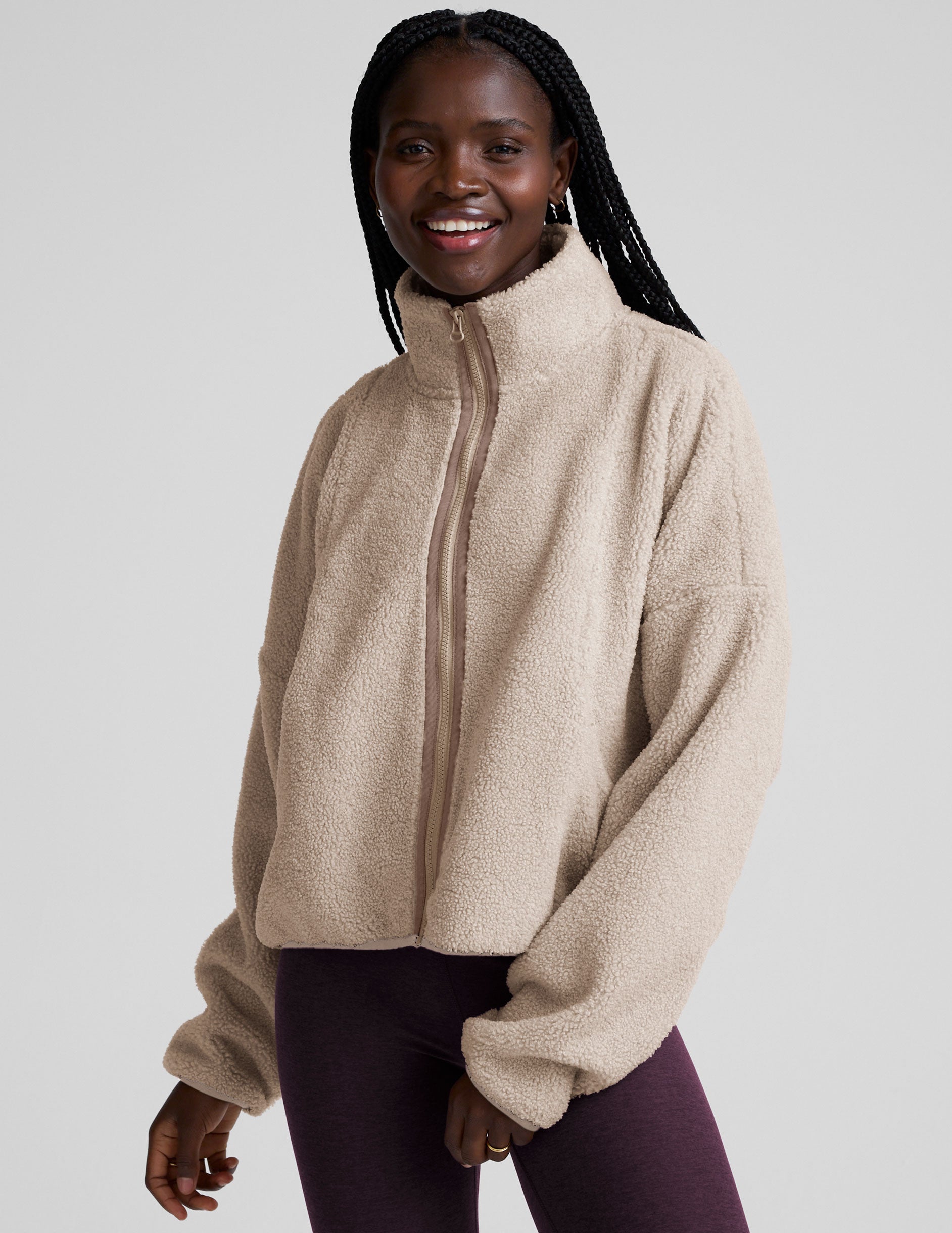 Vissla(ヴィスラ)『SOFT BOA ZIP JACKET』BEIGE L Unity Zip Jacket | Beyond Yoga