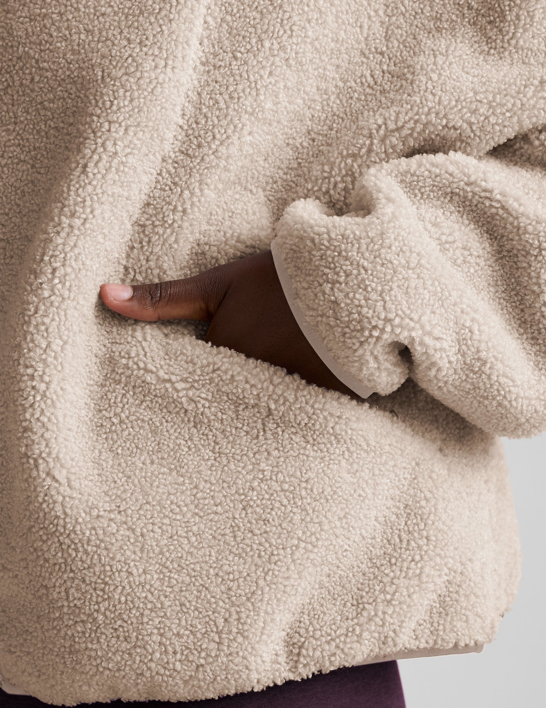 ジャケット・アウター aya yamanaka Blanket zip up jacket Unity Zip Jacket | Beyond Yoga