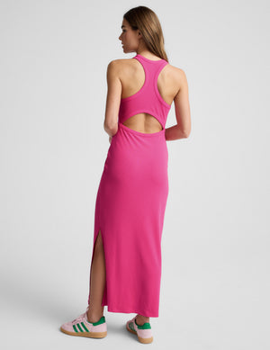 Ribbed High Neck Maxi Dress | Beyond Yoga Ribbed High Neck Maxi Dress | Beyond Yoga