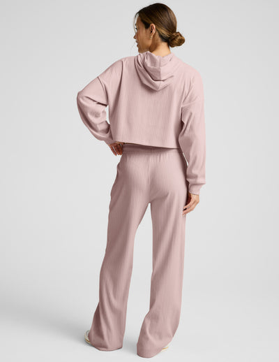 Breathe Easy Ribbed Wide Leg Pant