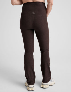 brown bootcut maternity pants. 