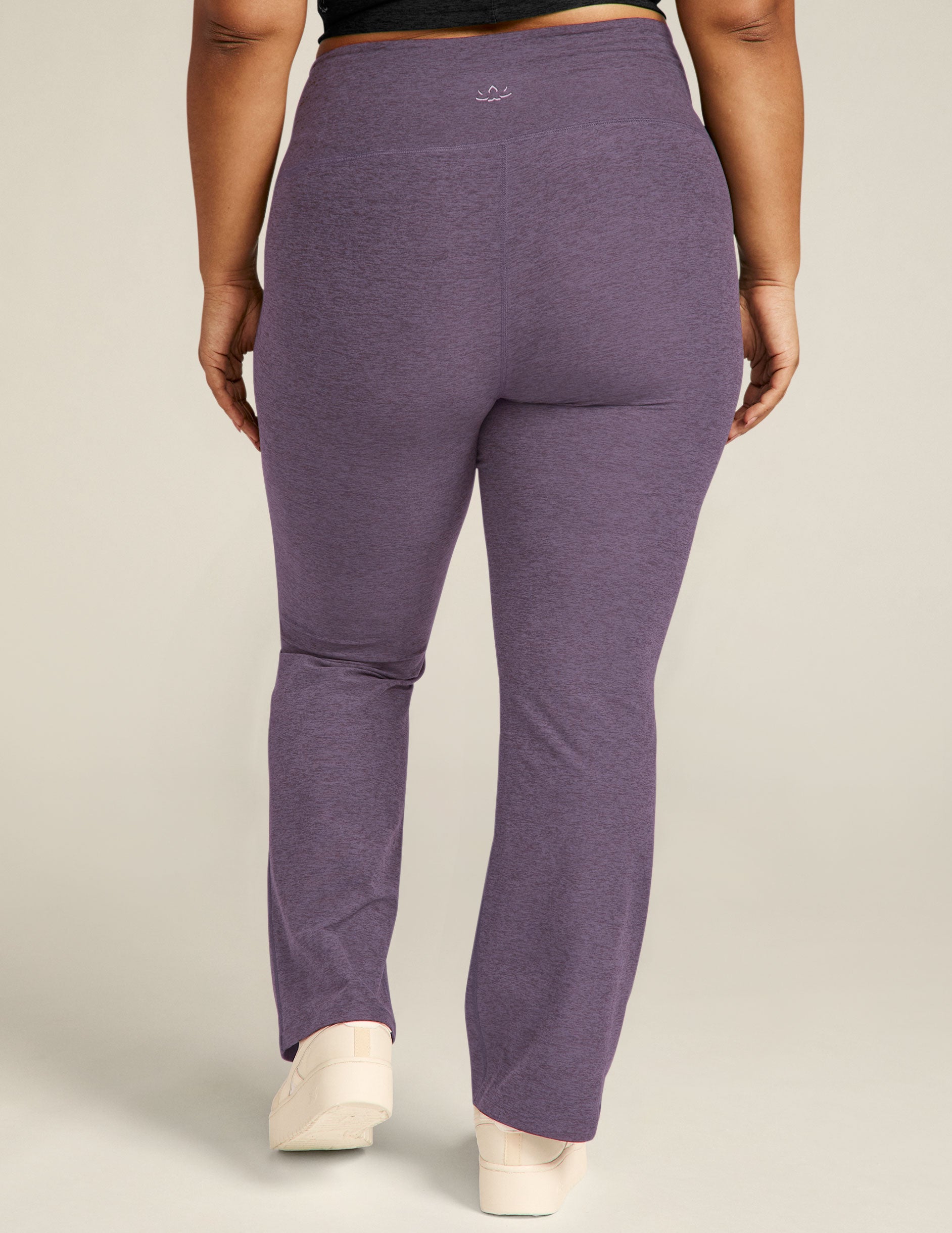 Plus Khaki Thick Waistband Yoga Pants | PrettyLittleThing KSA