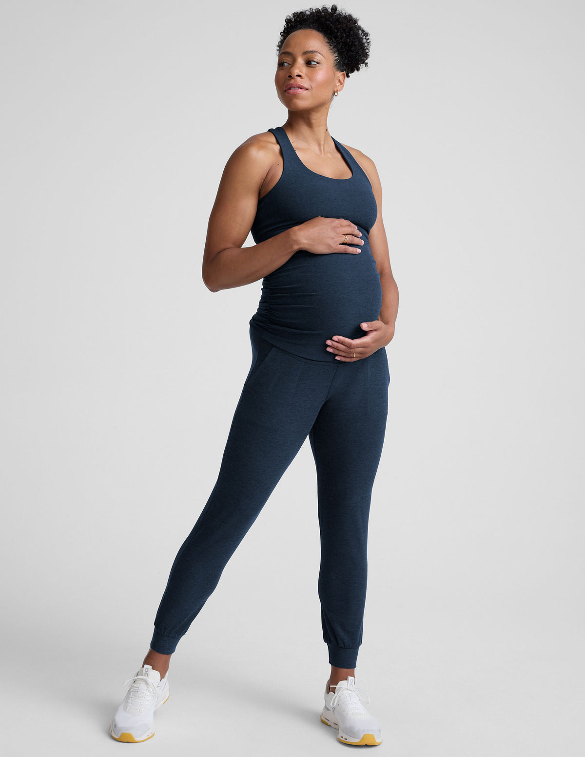 Spacedye™ Beyond the Bump Maternity Midi Jogger