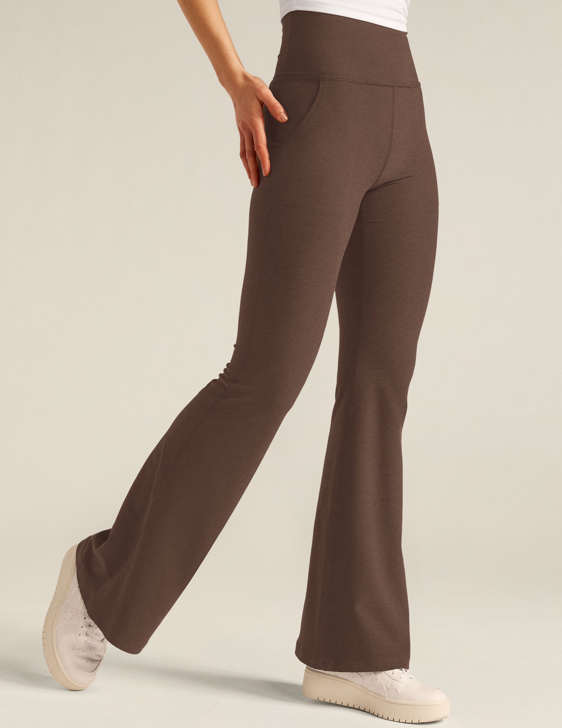 Beyond Yoga, Pants & Jumpsuits, New Beyond Yoga Softmark All Day Flare  High Waisted Pant