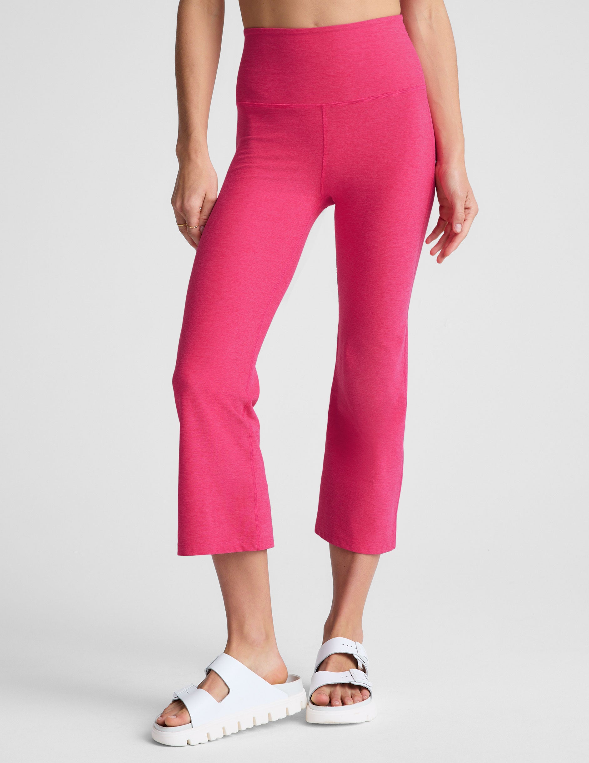 pink cropped pant