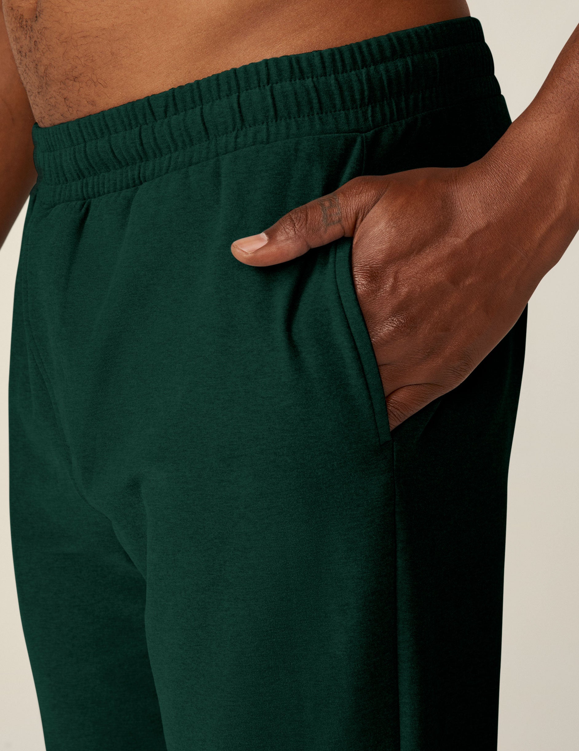 green mens pants with pockets. 