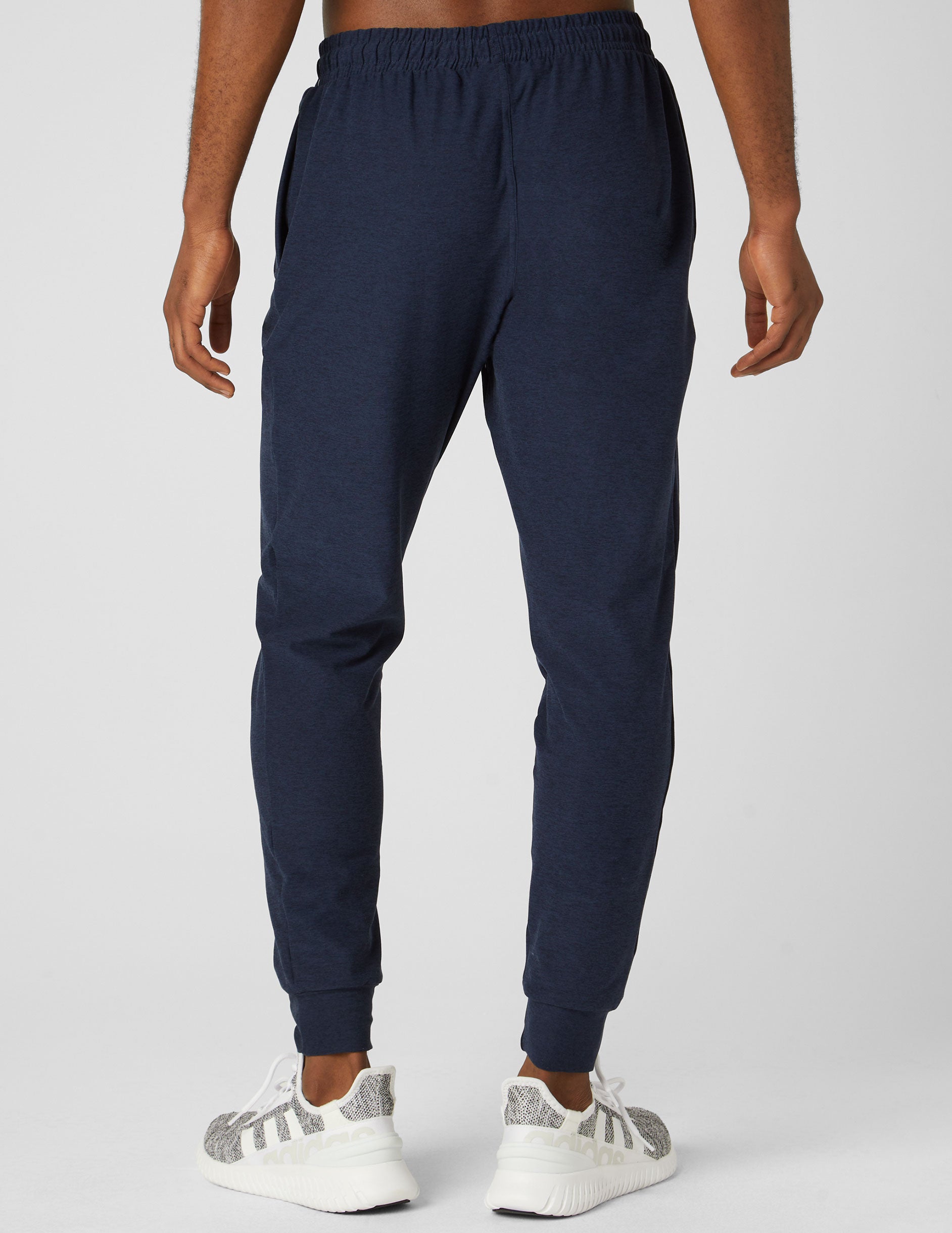 blue men's joggers