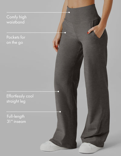Spacedye™ Laid Back Wide Leg Pant 31"