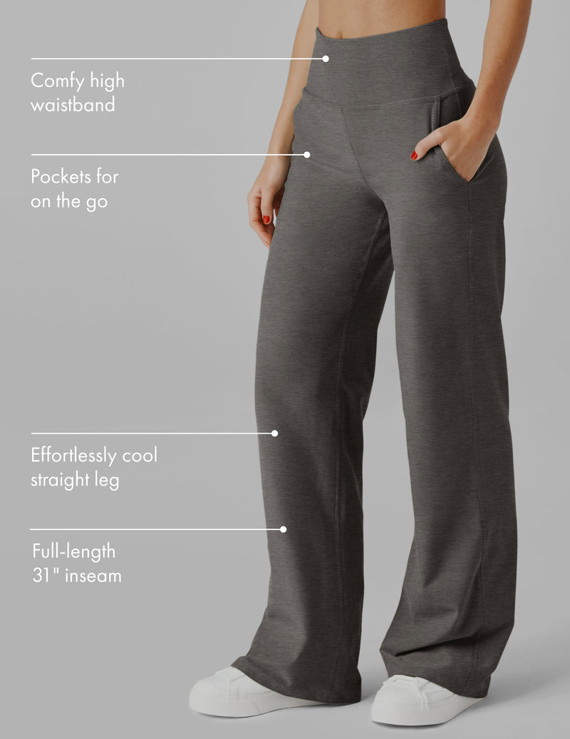 Spacedye™ Laid Back Wide Leg Pant 31"