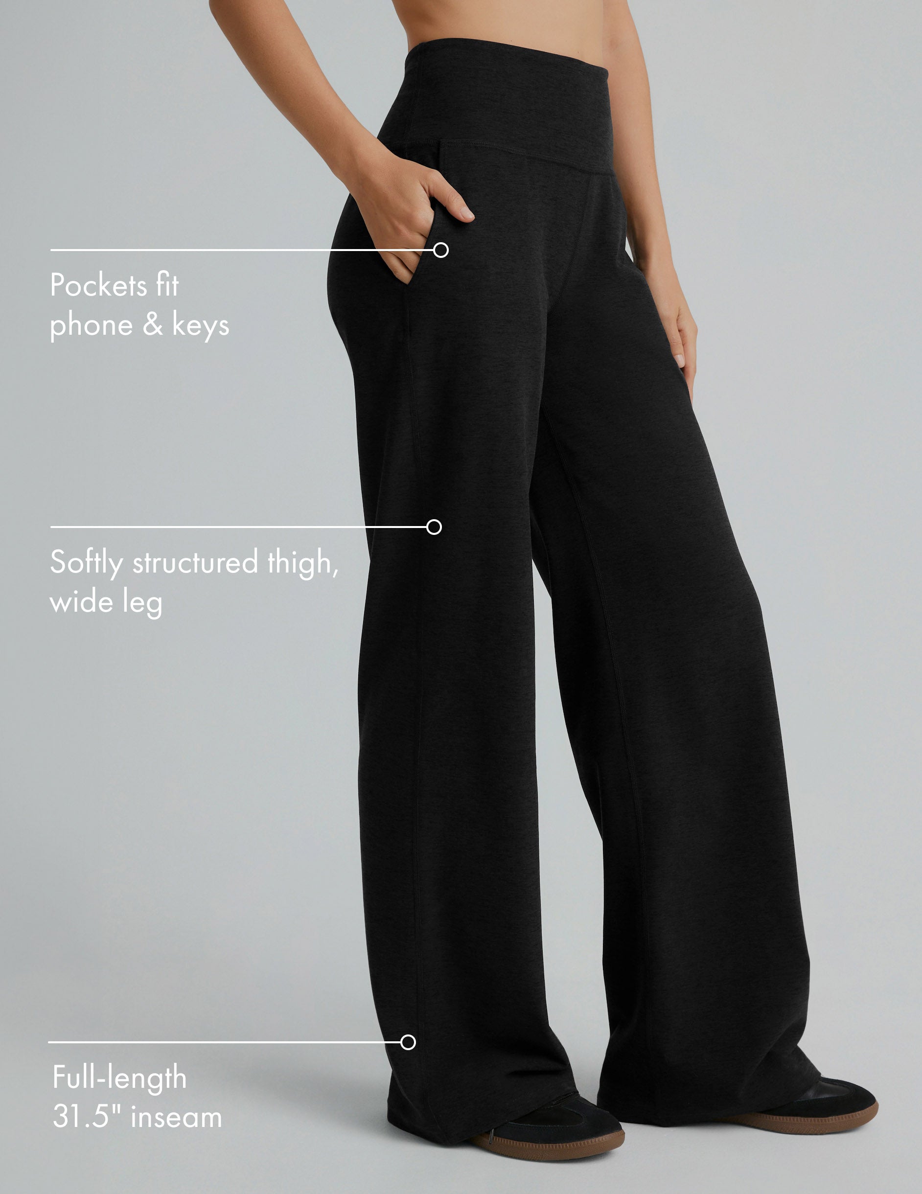 Spacedye Laid Back Wide Leg Pant