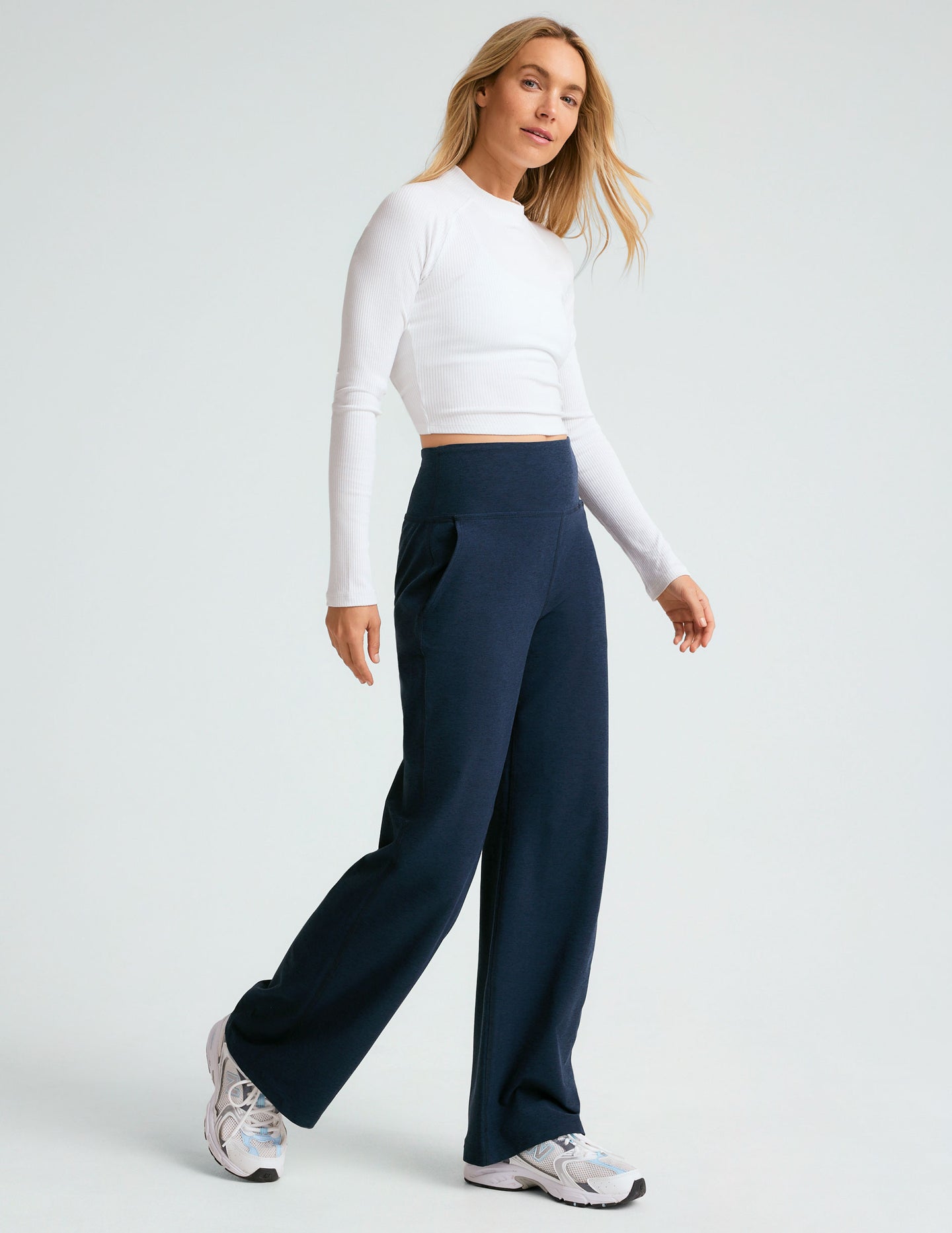 Chevron Wide Leg Pant