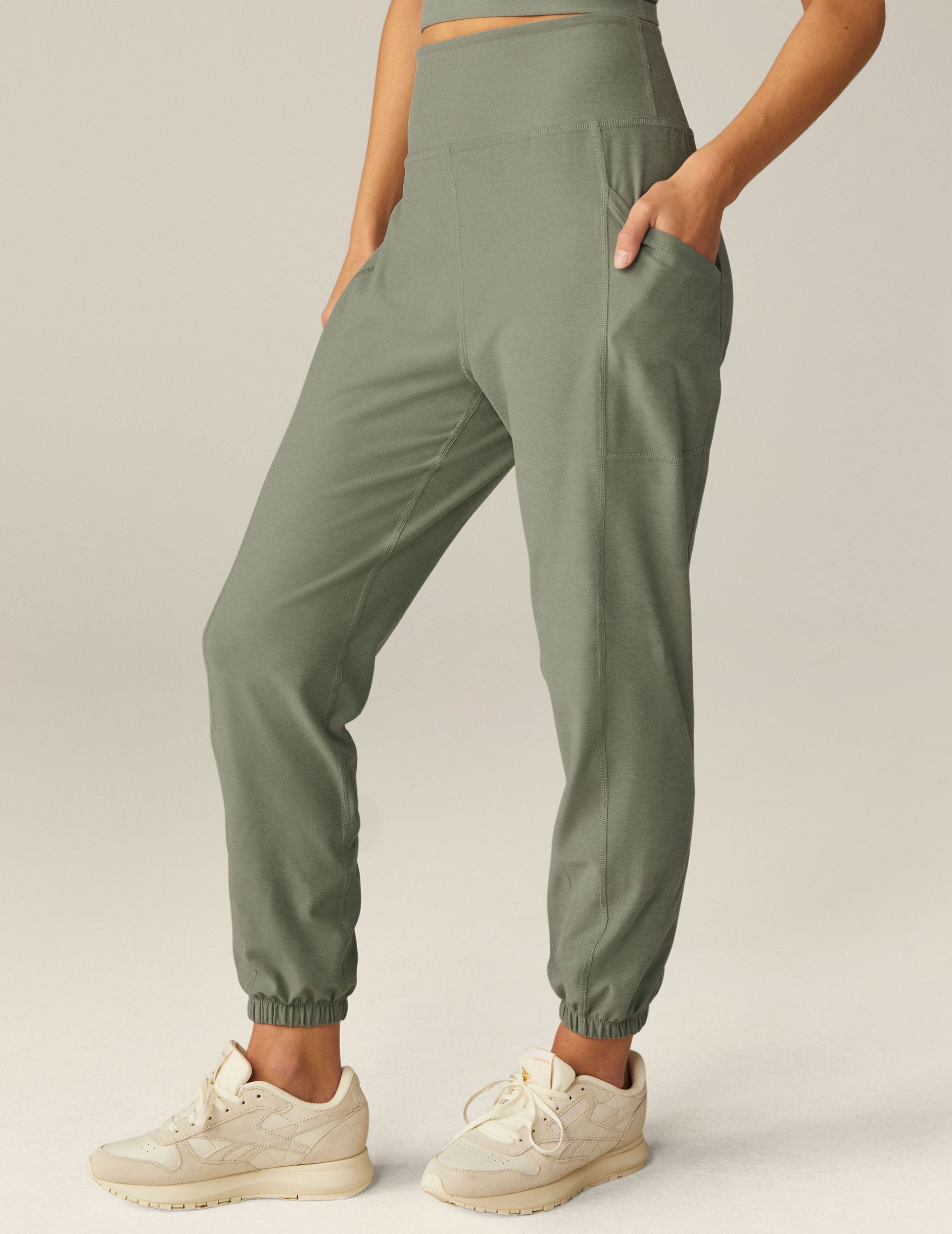green 26" sweatpants