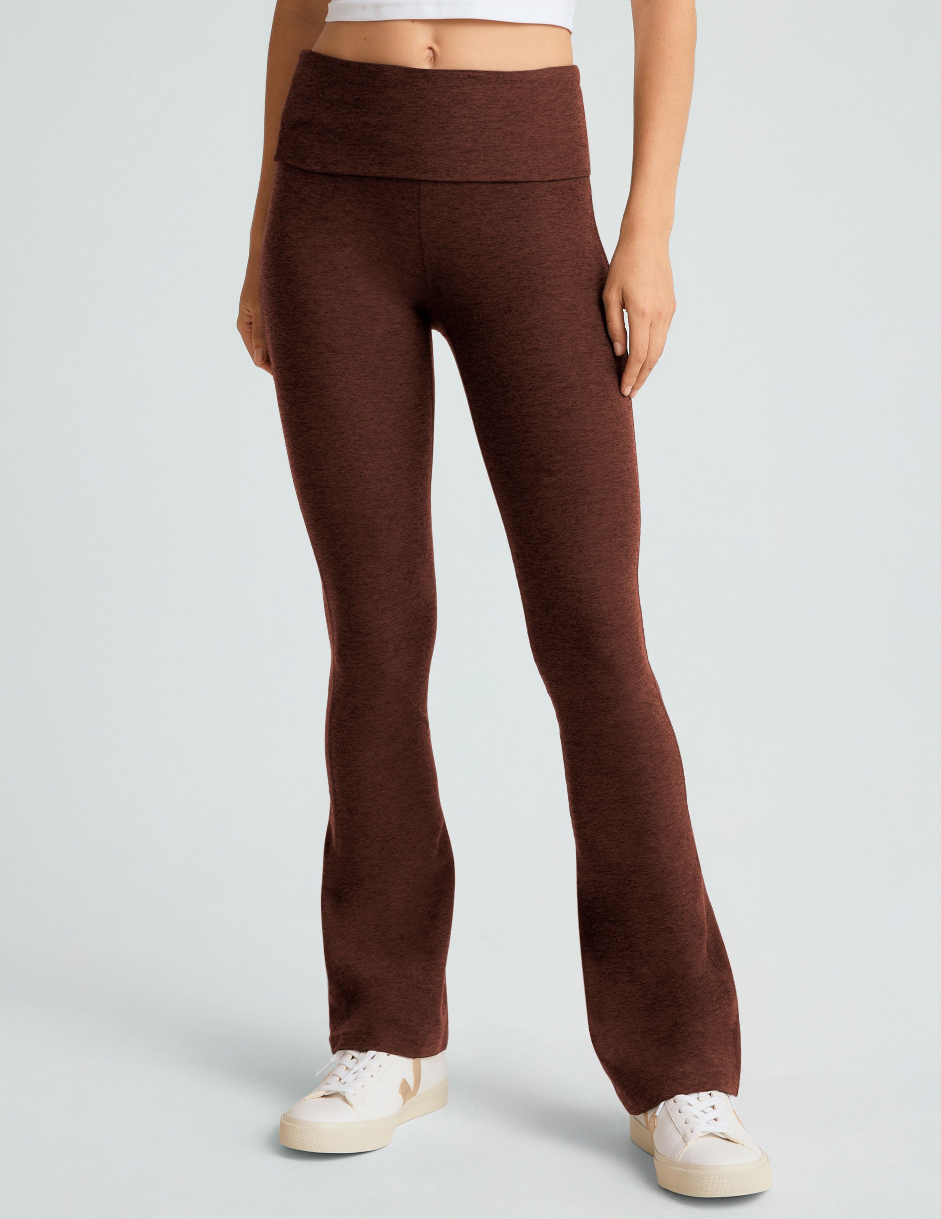 brown foldover pant