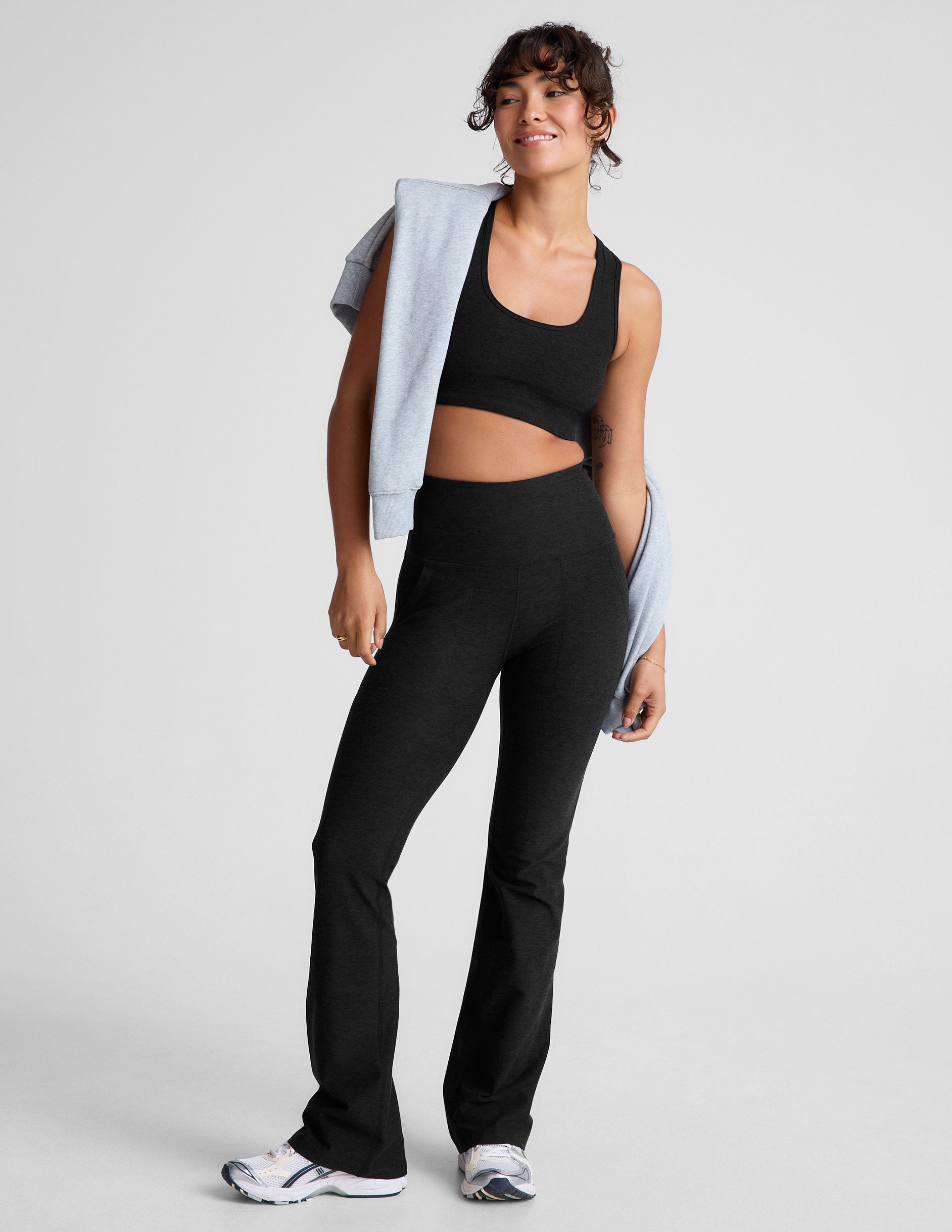 Spacedye High Waisted Practice Pocket Bootcut Pant