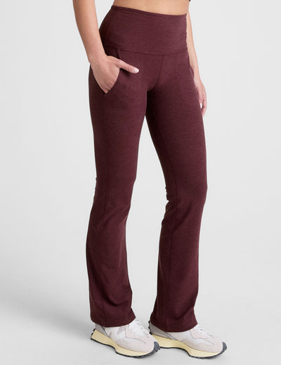 Spacedye™ High Waisted Practice Pocket Bootcut Pant 31"