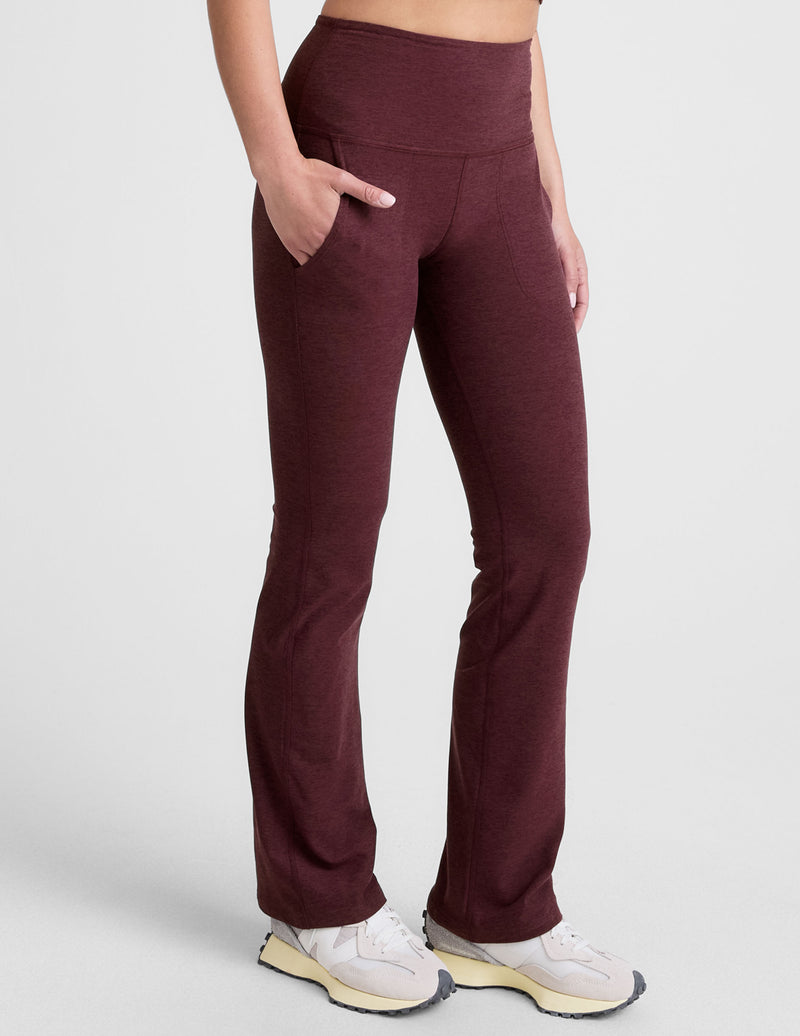 Spacedye™ High Waisted Practice Pocket Bootcut Pant 31"