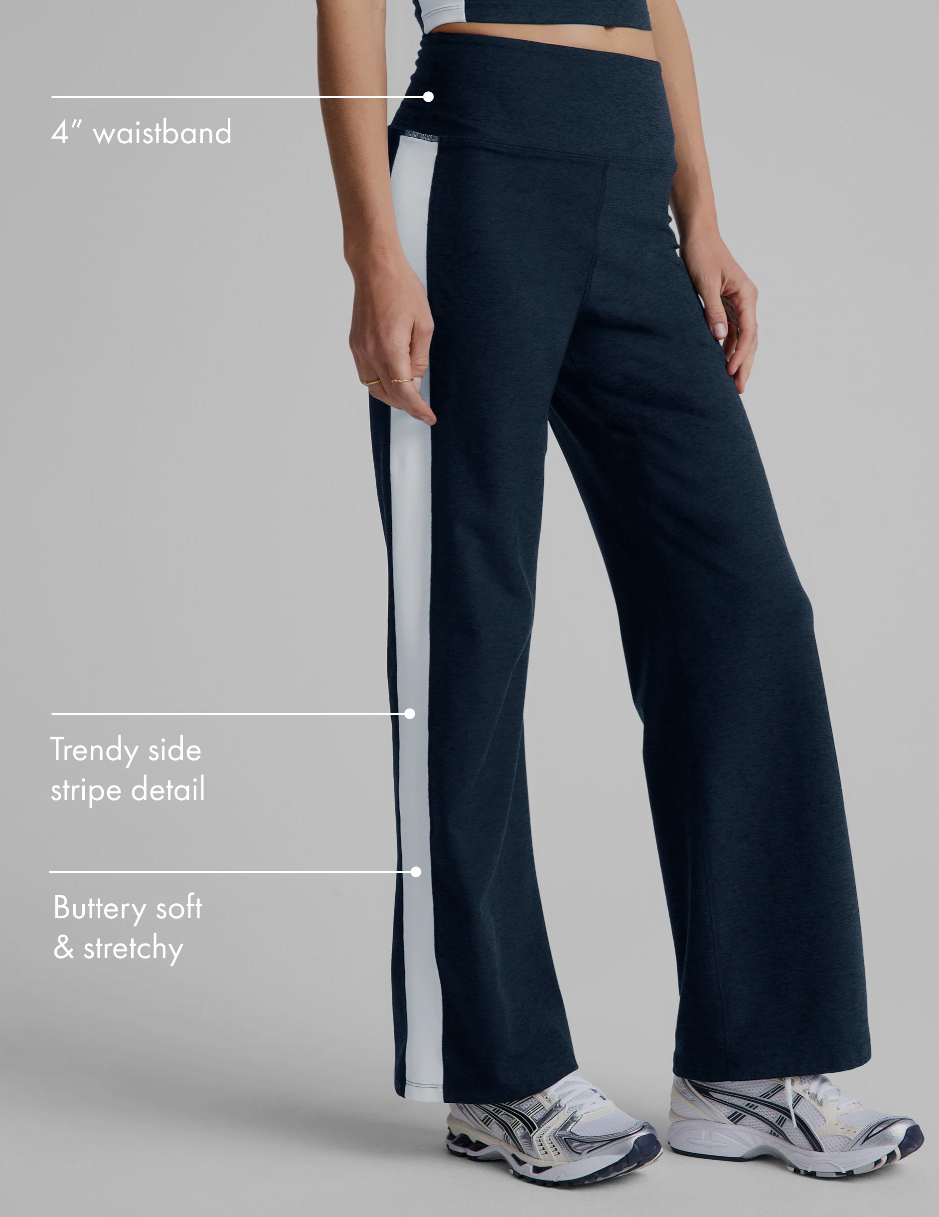 Spacedye Line Up Wide Leg Pant