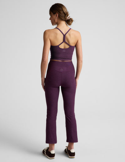 Spacedye™ Pintuck Kick Flare High Waisted Pant