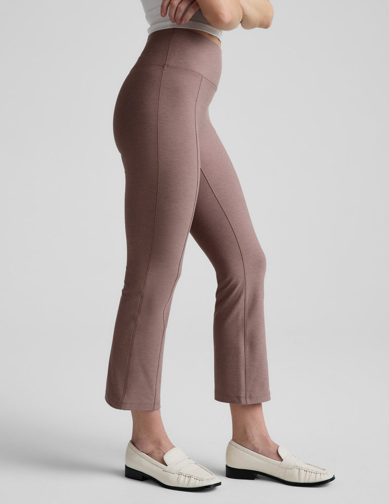Spacedye™ Pintuck Kick Flare High Waisted Pant