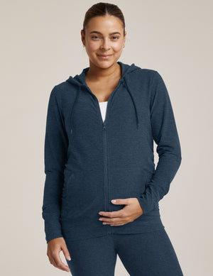 Spacedye Everyday Maternity Hoodie Beyond Yoga - Main Image