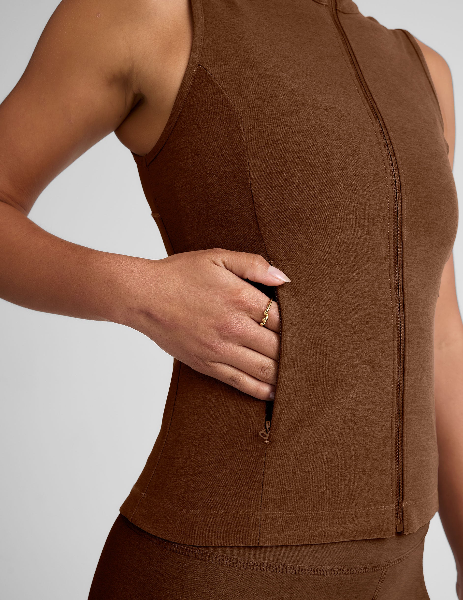 Venice Zip-Front Vest | Beyond Yoga
