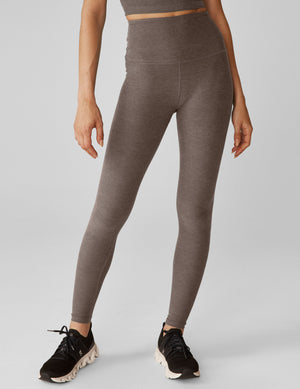 brown midi legging