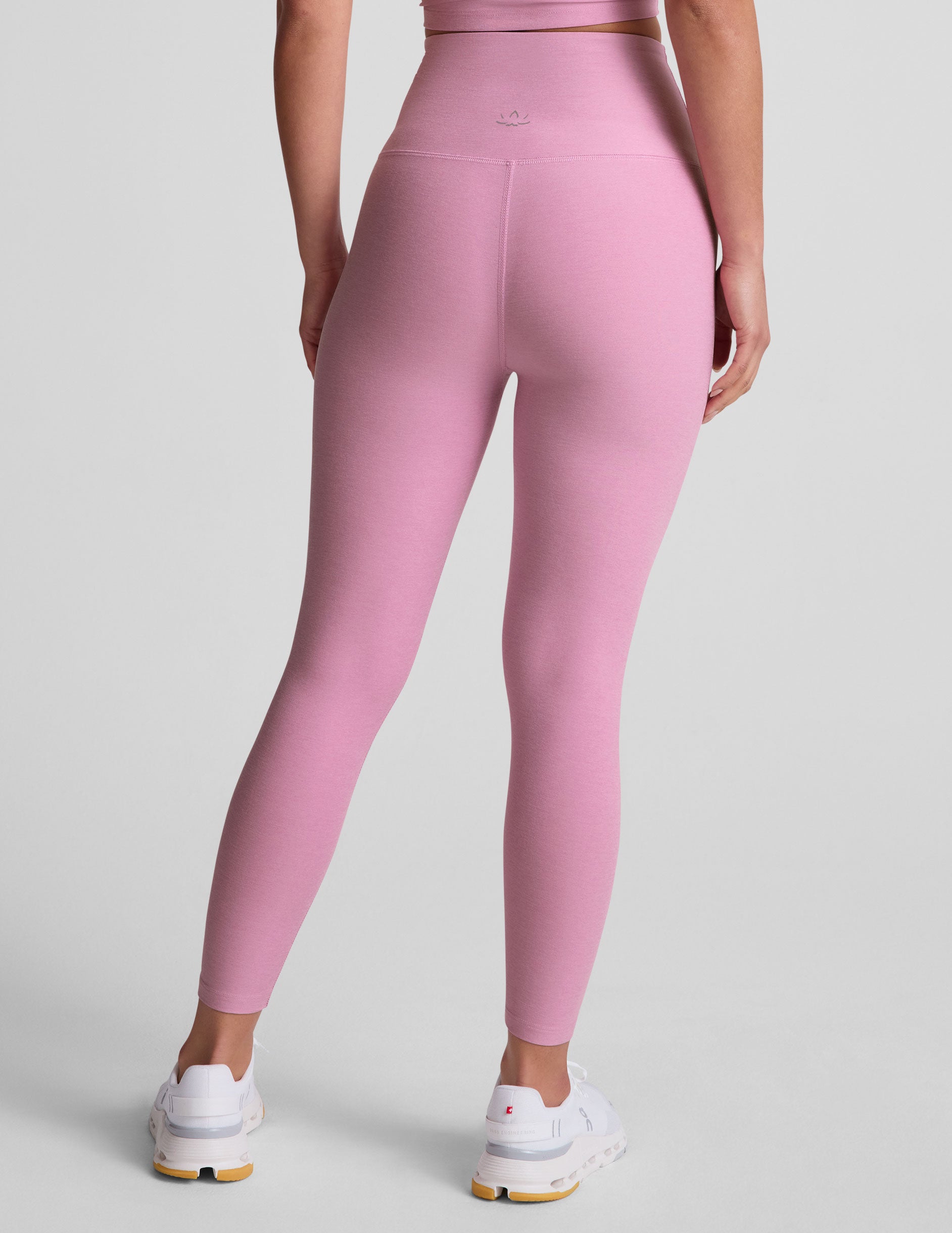 pink midi leggings