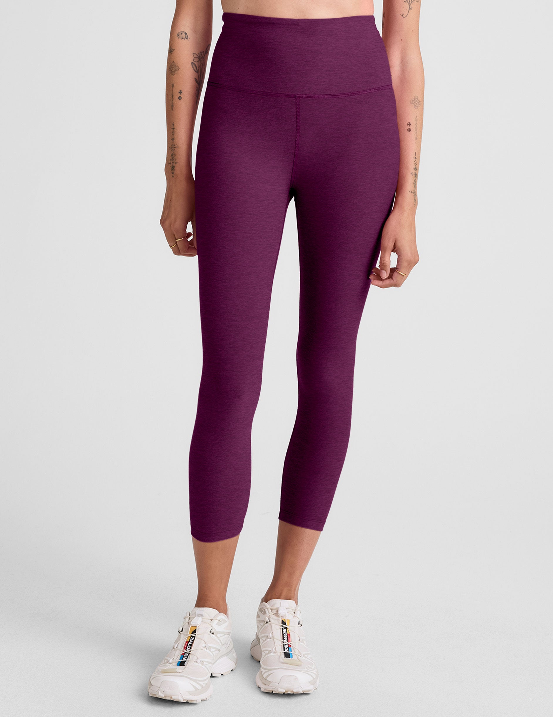 Spacedye Walk And Talk High Waisted Capri Legging