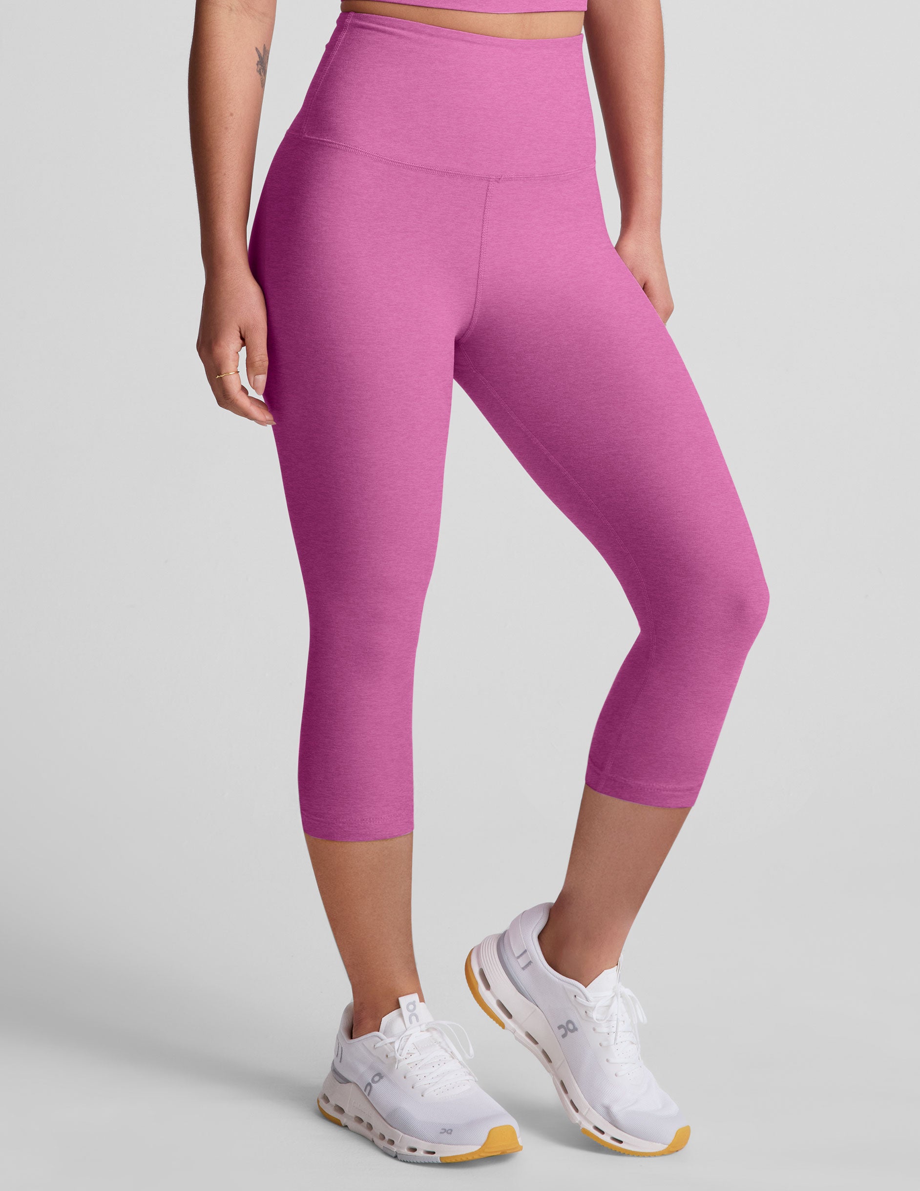 Spacedye Walk And Talk High Waisted Capri Legging