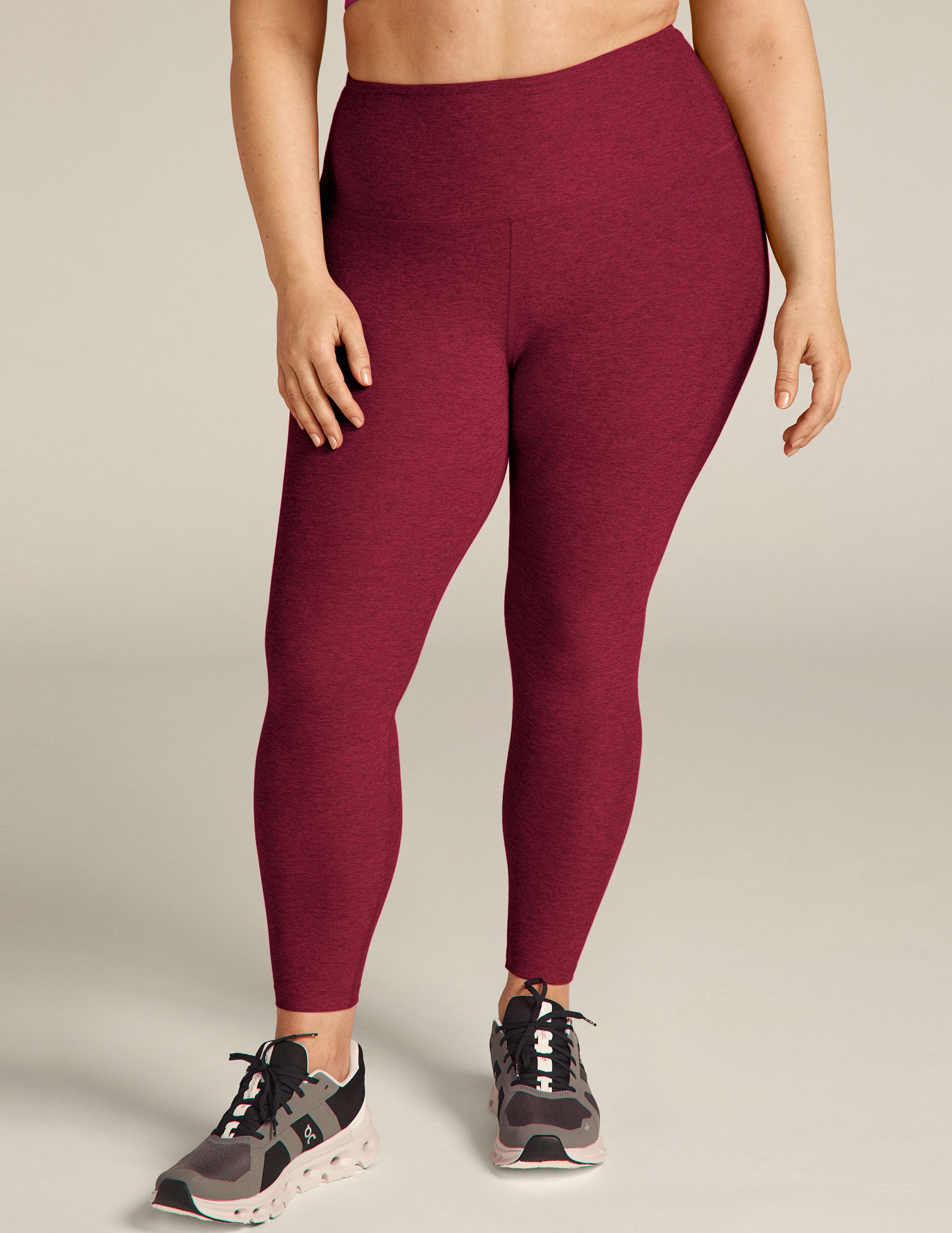 New offers Beyond Yoga Sportflex High Waisted Midi Legging XL Burgundy