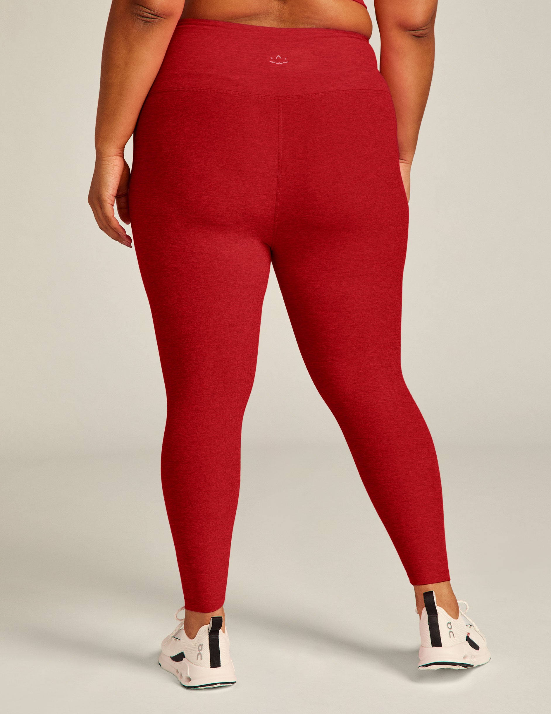 Beyond outlets Yoga At Your Leisure High Waist Leggings Redflower-Scarlet Large