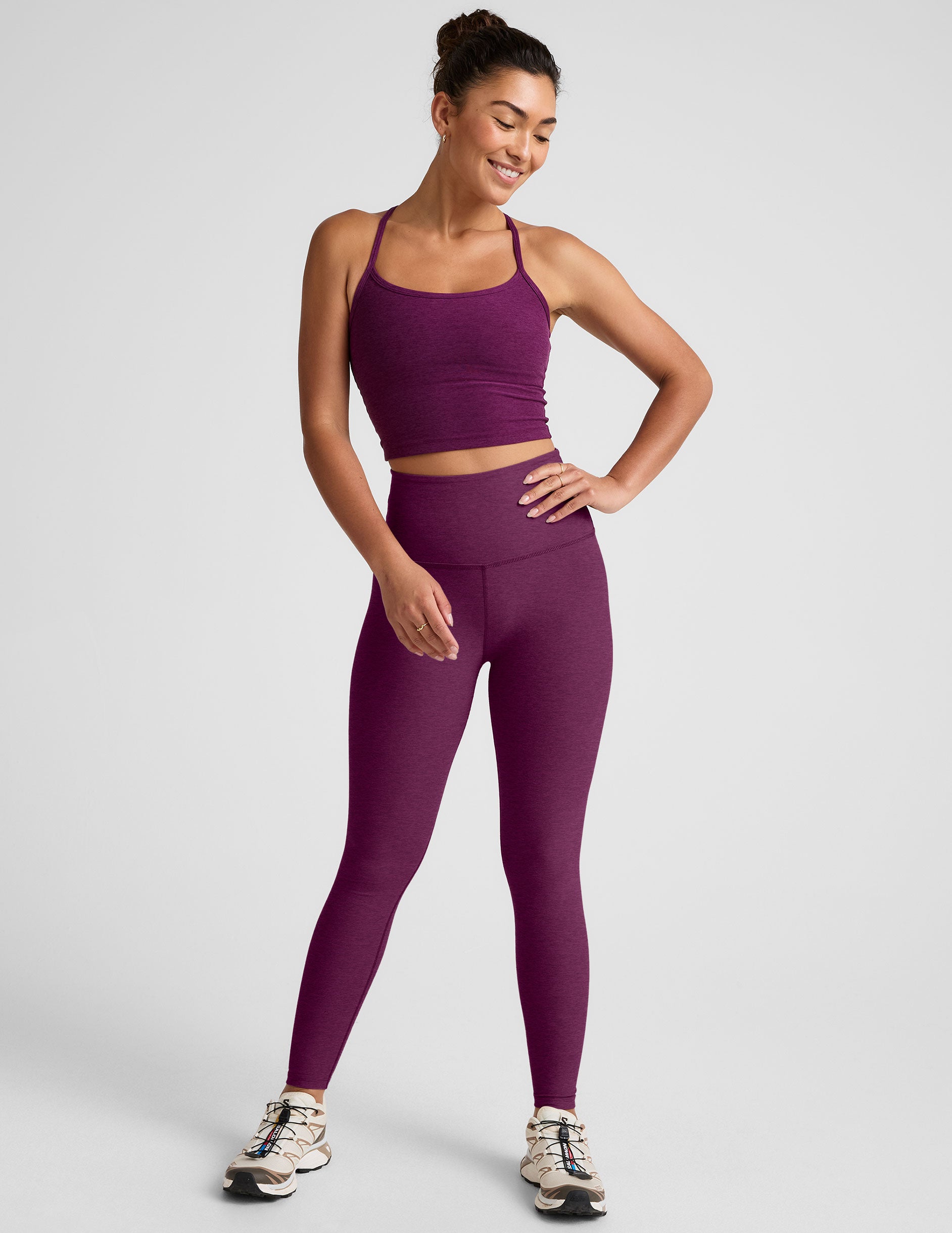 Spacedye Caught In The Midi High Waisted Legging | Beyond Yoga