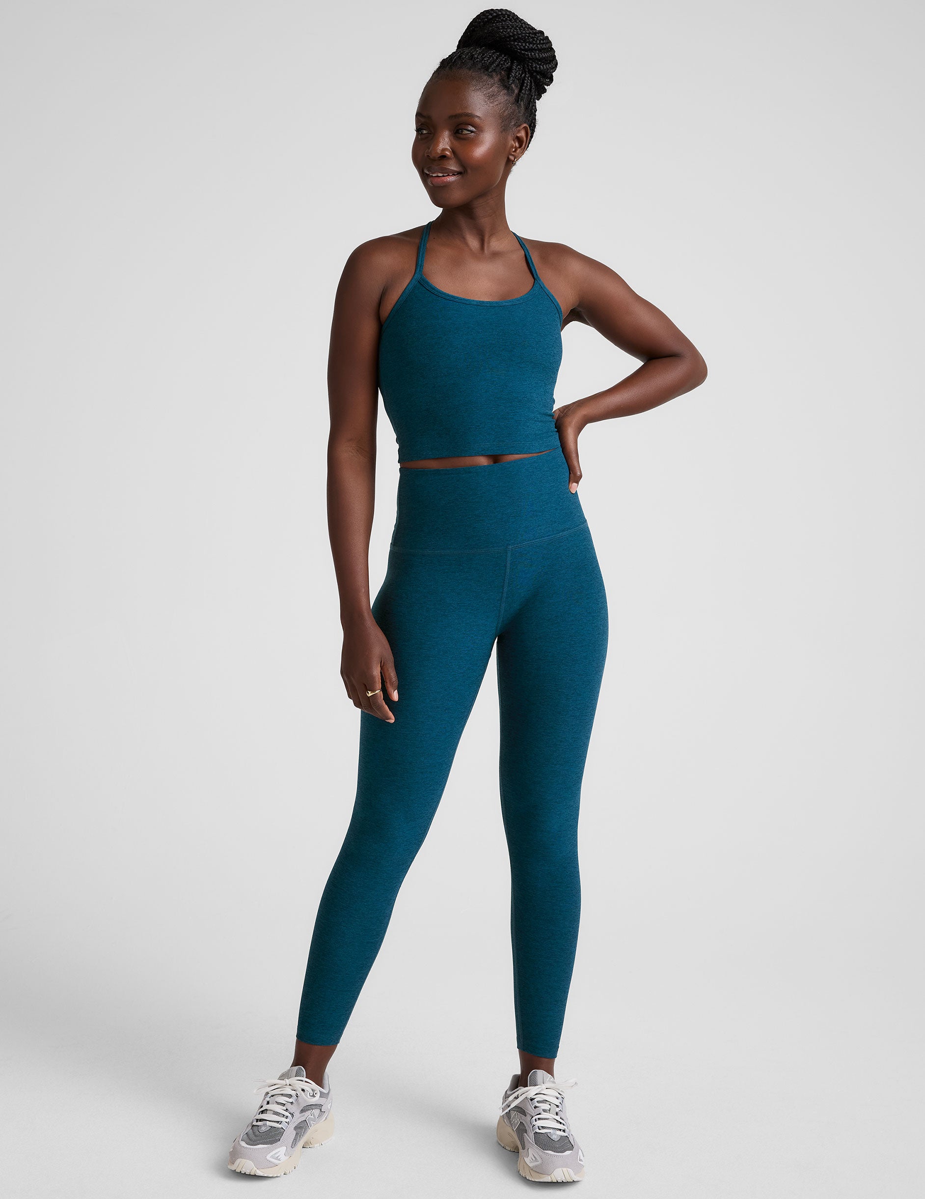 Spacedye Caught In The Midi High Waisted Legging | Beyond Yoga