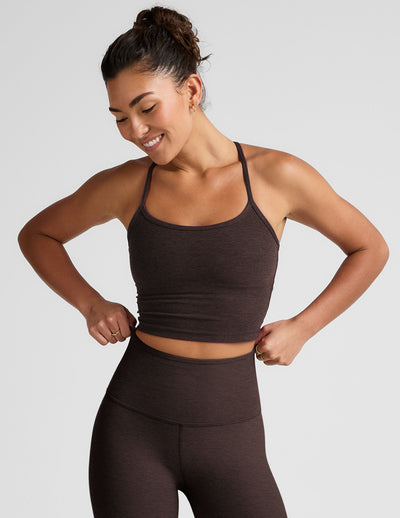 Spacedye™ Slim Racerback Cropped Tank