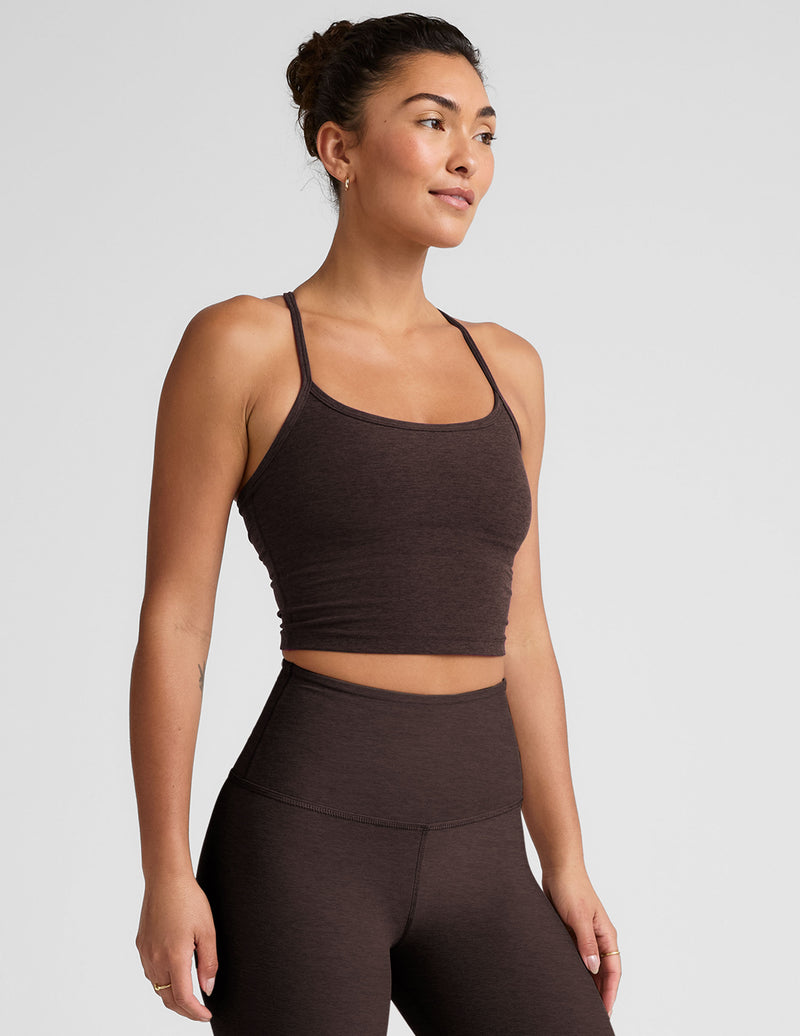 Spacedye™ Slim Racerback Cropped Tank