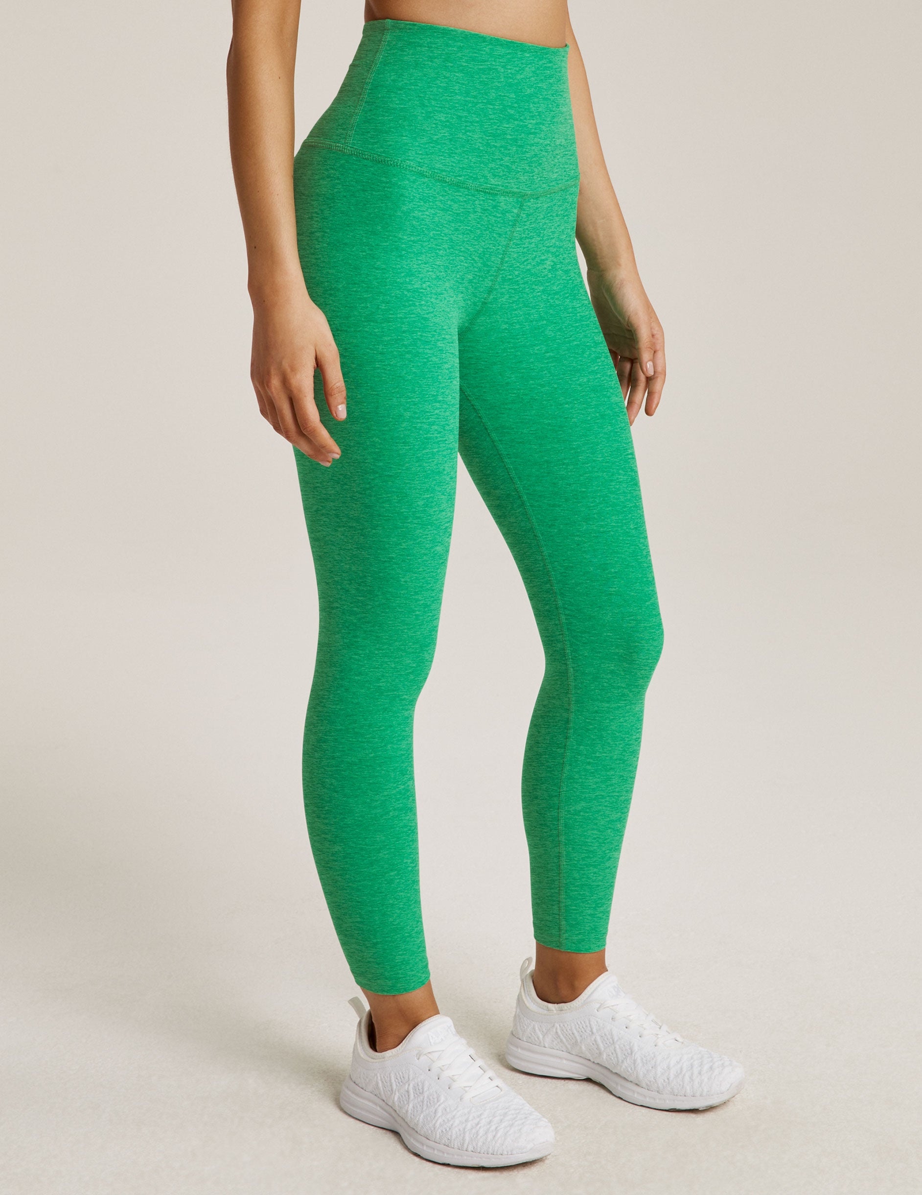 beyond yoga green leggings