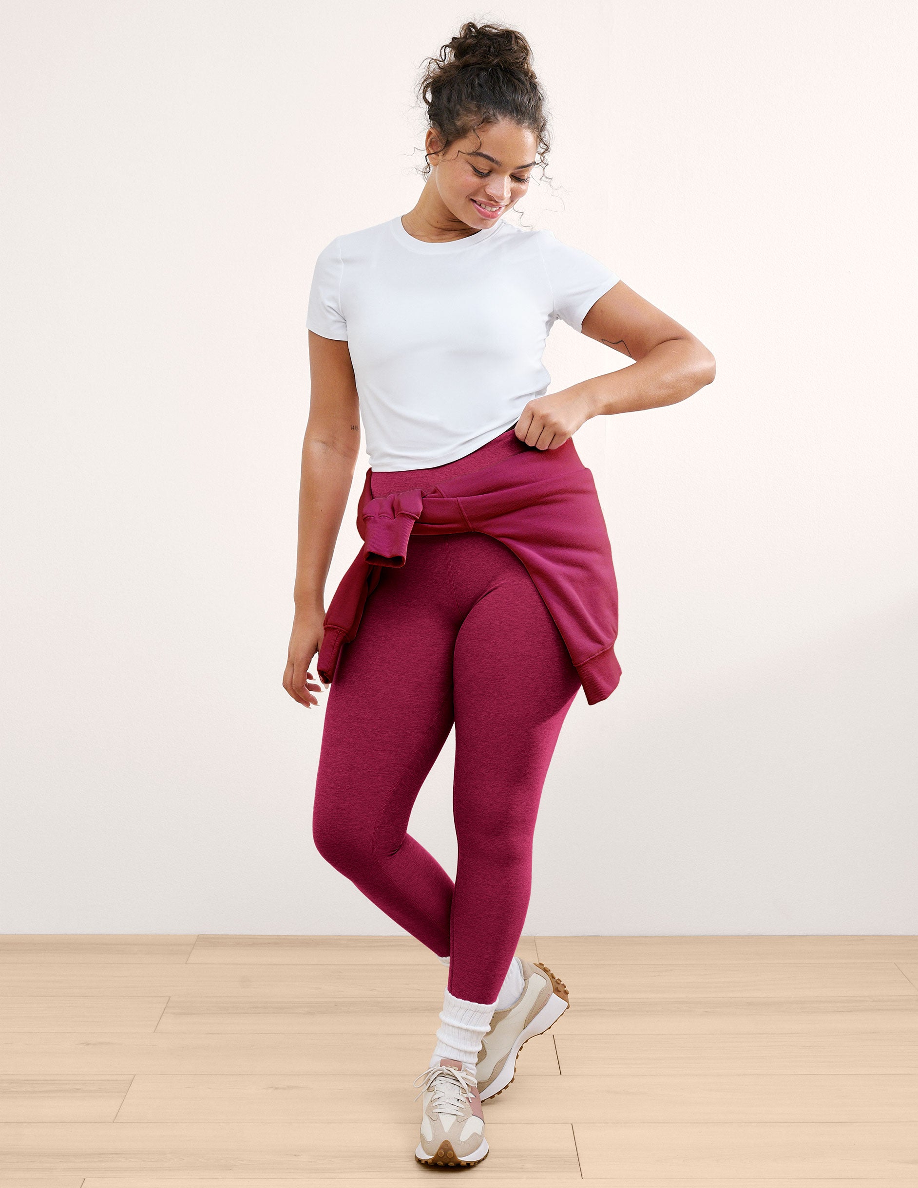 Spacedye Caught In The Midi High Waisted Legging | Beyond Yoga