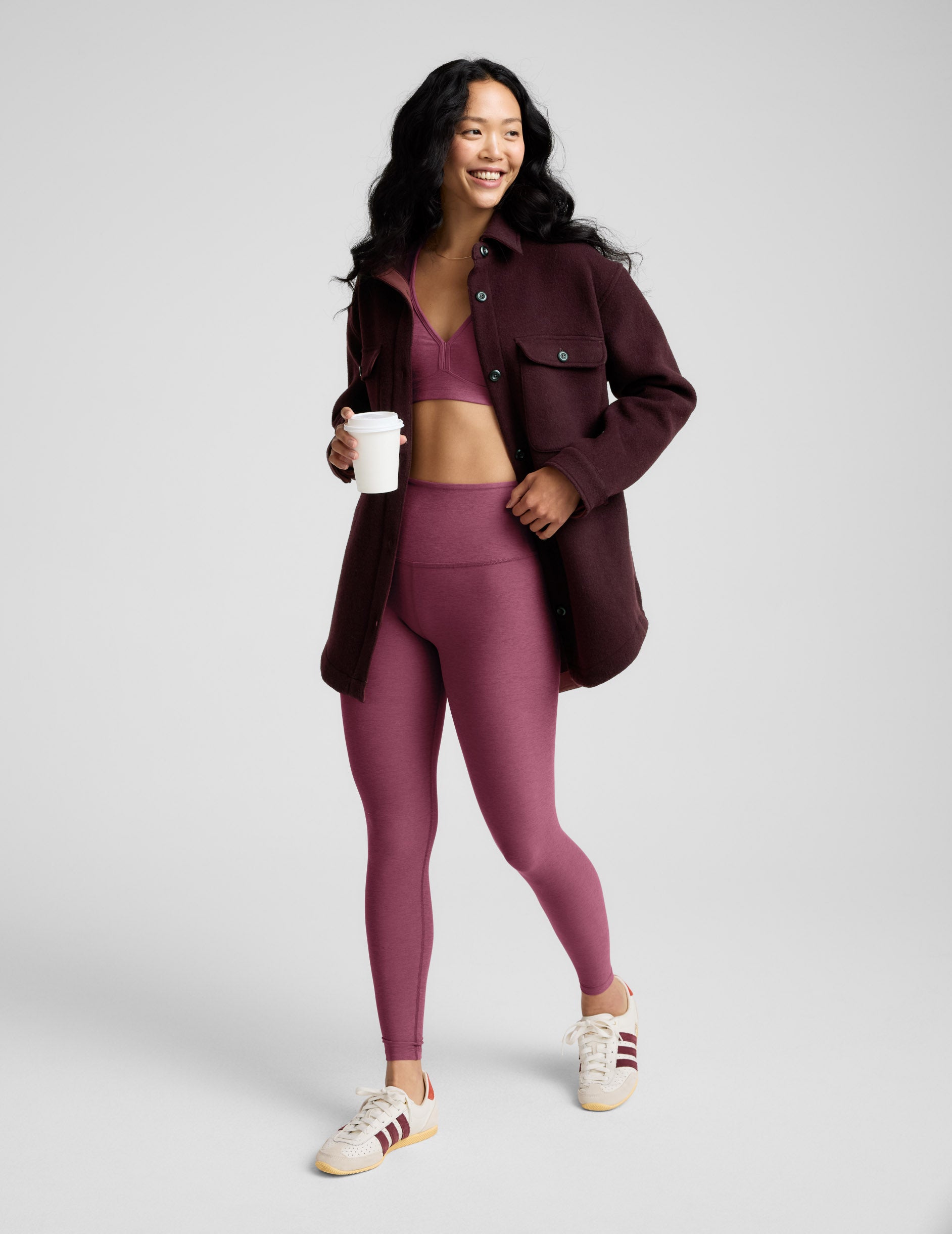 Spacedye Caught In The Midi High Waisted Legging | Beyond Yoga