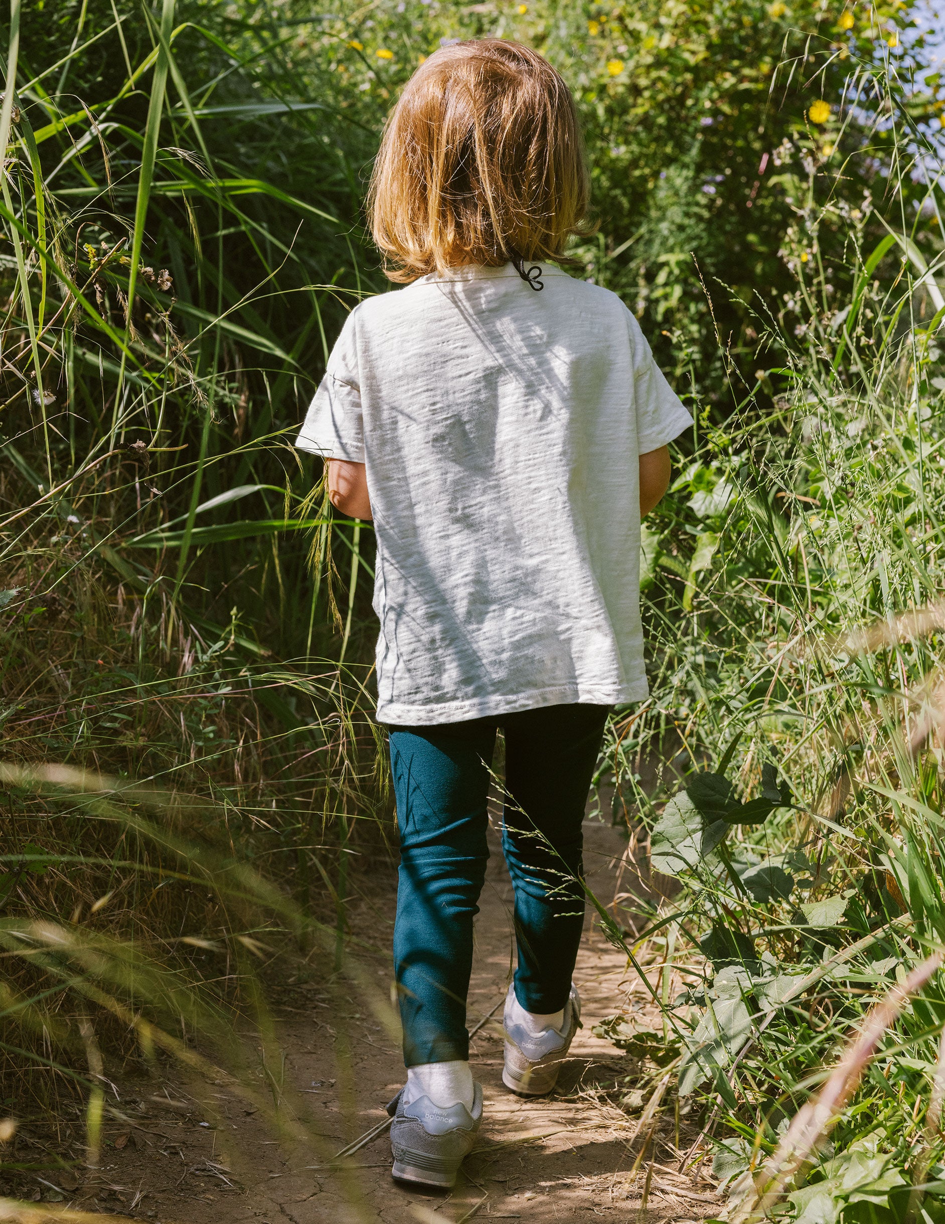 blue spacedye toddler leggings. 