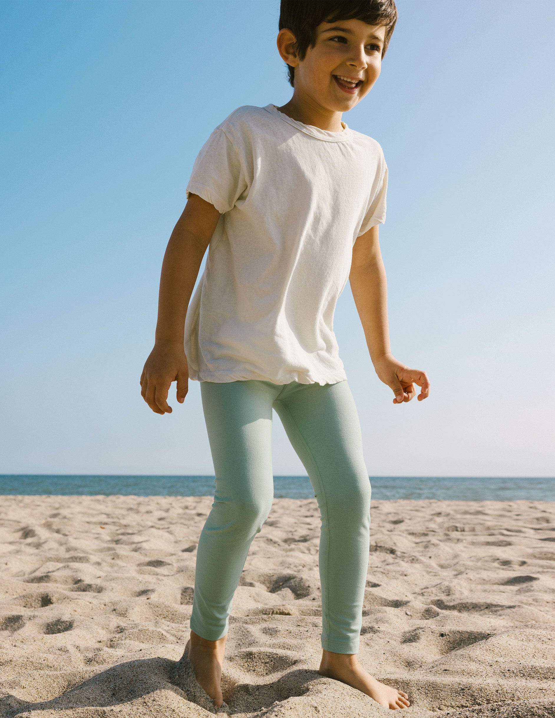 green spacedye toddler leggings. 