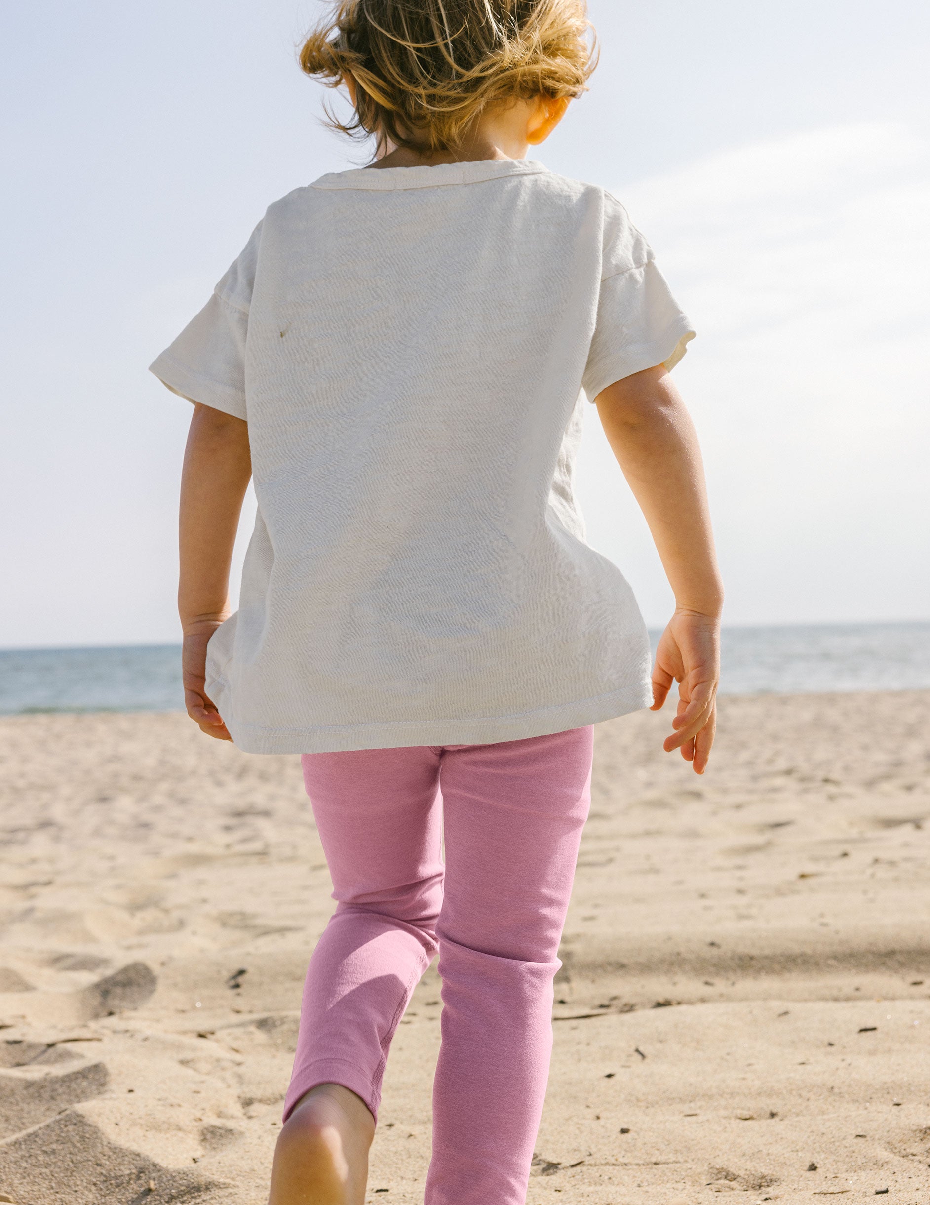 pink toddler leggings