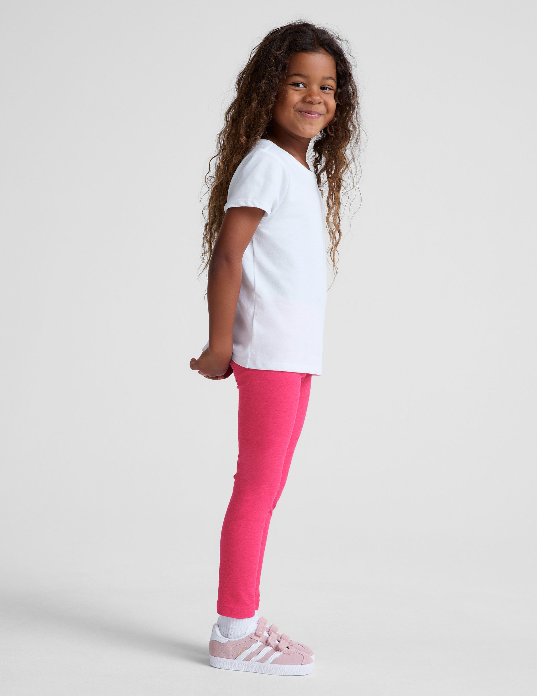 pink toddler legging