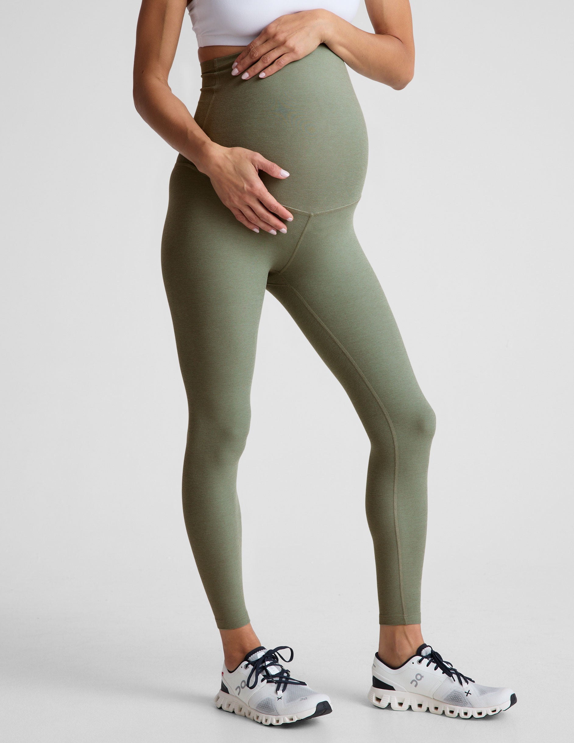 Spacedye Love the Bump Midi Maternity Legging